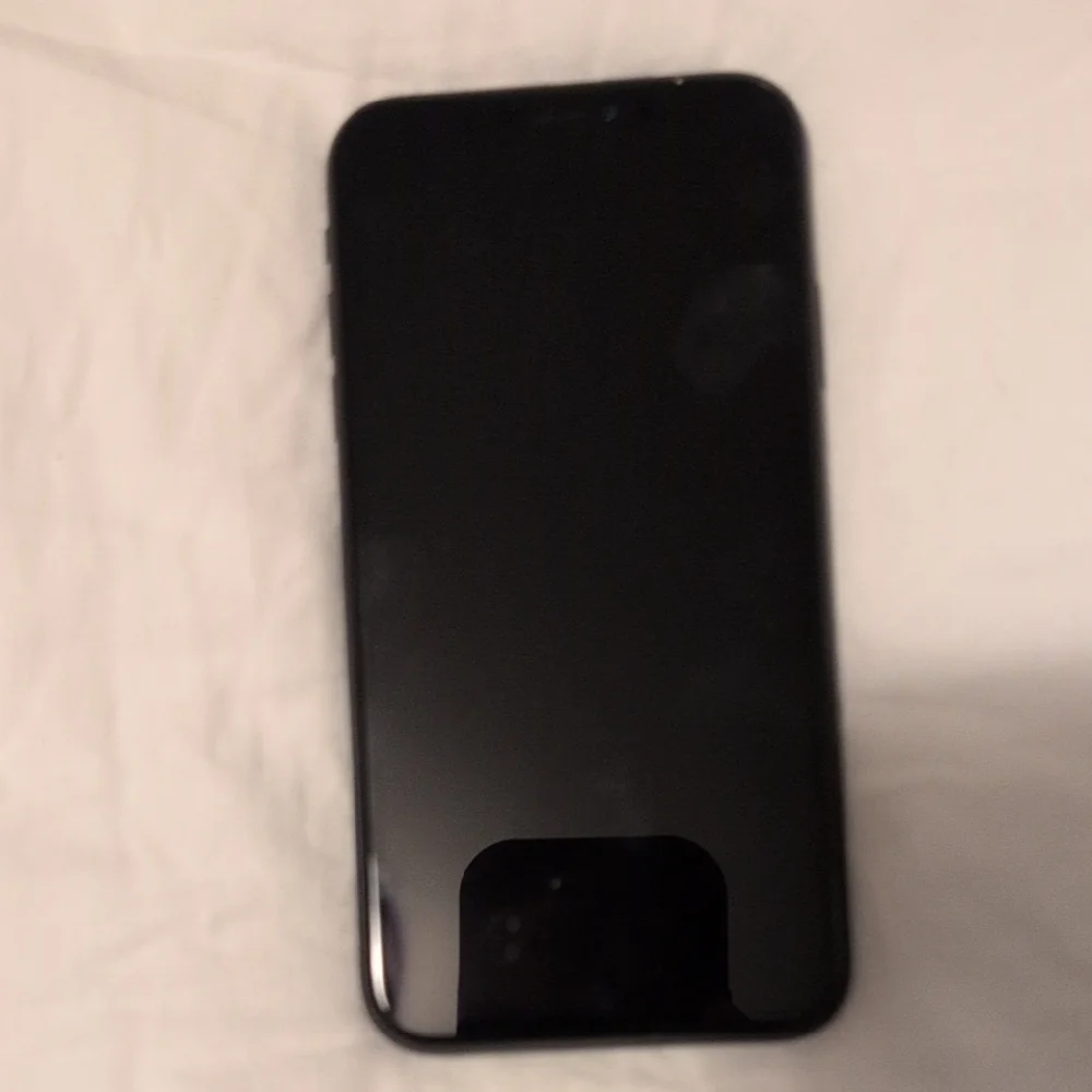 Apple Smartphone with Sleek Black Design